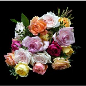 Rouwboeket Rozen